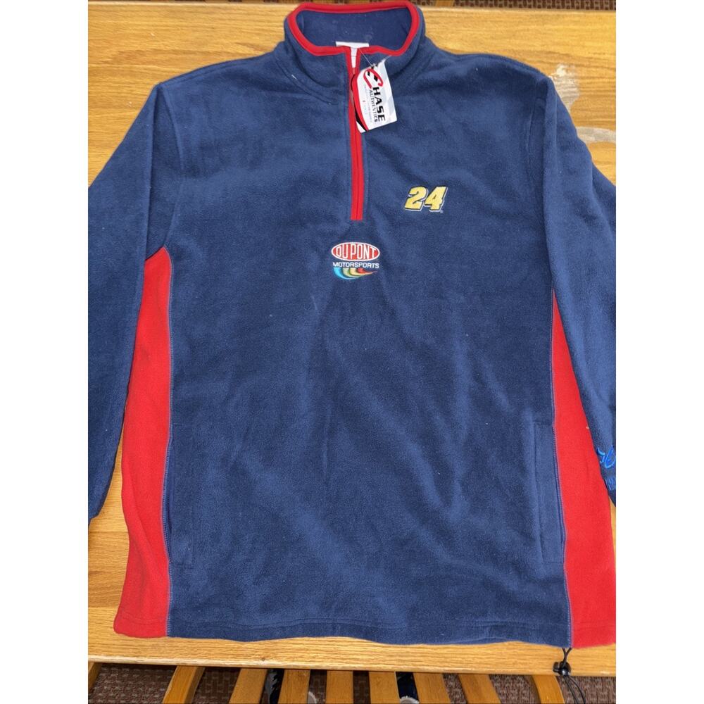 2004 Jeff Gordon #24 DuPont Motorsports Chase Authentics Large Fleece Pullover
